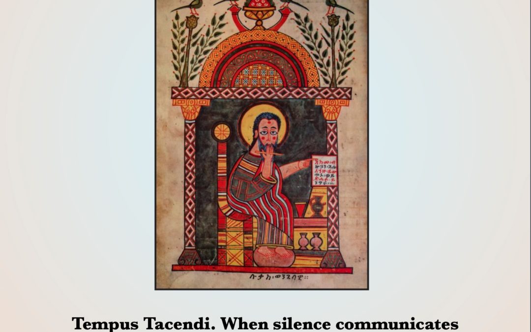 Presentation of the Tempus Tacendi miscellany